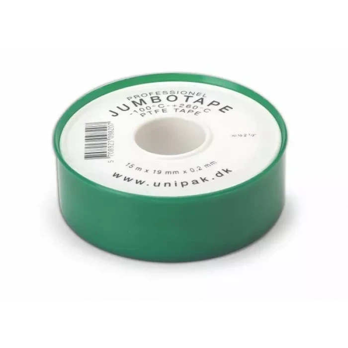 Фум-стрічка UNIPAK JUMBOTAPE Professional 19x0,2 мм 15 м