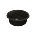 Мойка Vankor Tera  500х500х180 круг. Black + сифон