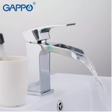 Змішувач для умивальника GAPPO G1007-20, хром