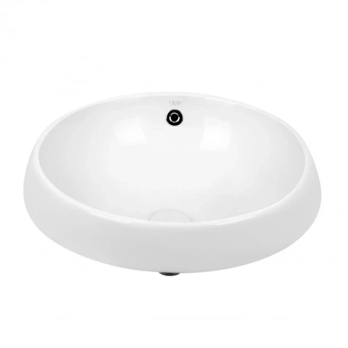 Умывальник врезной круглый 475х475х200 Q-TAP Jay с донным клапаном