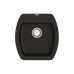 Мийка для кухні Vankor Norton NMP 01.48 Black квадратна з сифоном