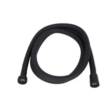 Душевой шланг Qtap (1500x22) для смесителей и душевых систем Gemini Matt Black QTGEM150022BLA50095