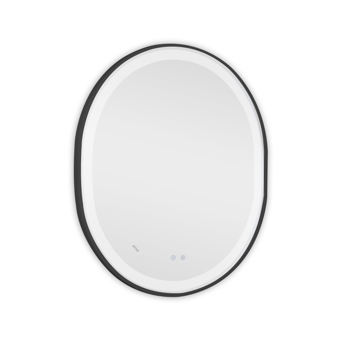 Дзеркало Qtap Gemini 800х700 з LED-підсвічуванням Touch, з антизапітнінням, з диммером,з регулюванням температури коліру (3000-6500K) Reverse QT2578R8072B