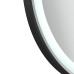 Зеркало Qtap Gemini 800х700 с LED-подсветкой Touch, с антизапотеванием, с диммером, регулятор температуры  цвета (3000-6500K) Reverse QT2578R8072B