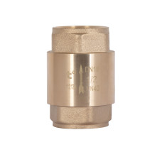 Обратний клапан Thermo Alliance Base 1/2"ВВ Slim с латунным штоком TAB240W15S