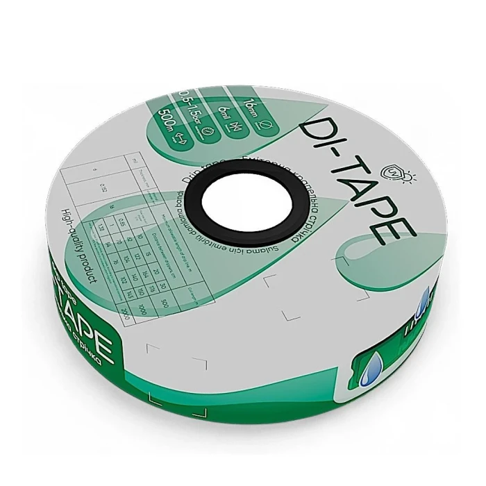 Лента капельного полива  Di-Tape  D16/6mil 1.4 л/ч 20см с эмиттером (в бухт 500м) PRESTO-PS