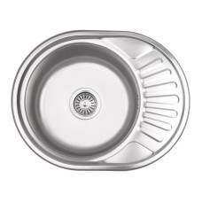 Мойка миникепка 570х445х160 микро декор Lidz