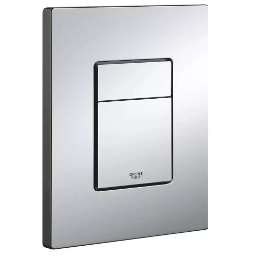Клавіша для інсталяції GROHE Cosmo подвійний змив, прямокутна, хром 38732000T