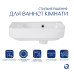 Комплект Qtap Tern: Раковина подвесная прямоугольная левая 450х250х158 мм White + Донный клапан PU02O