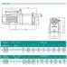 Відцентровий насос SHIMGE PRm404, 0.9 кВт, Нmax=45 м, Qmax=108л/хв