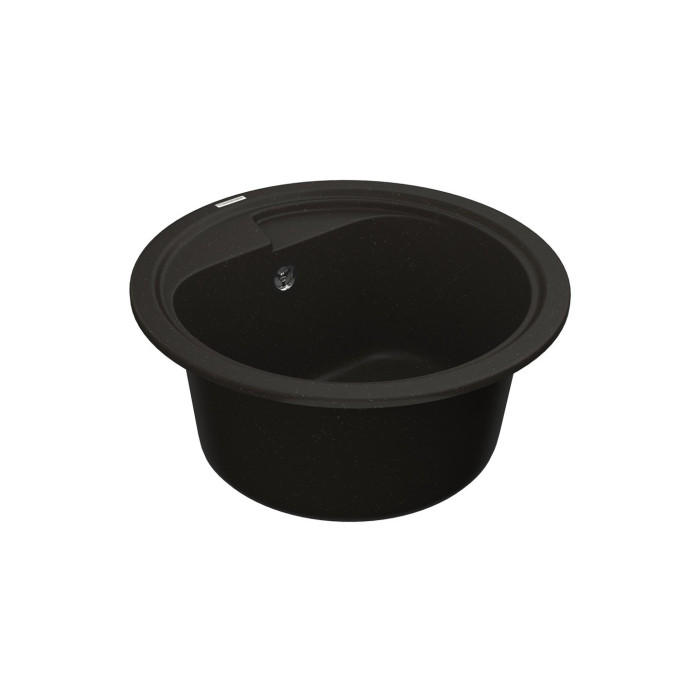 Мойка Vankor Polo 450х450х200 круг. Black + сифон