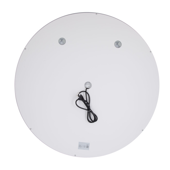 Зеркало Qtap Mideya R800 с LED-подсветкой Touch, с антизапотеванием, диммером QT2078NCR8080W