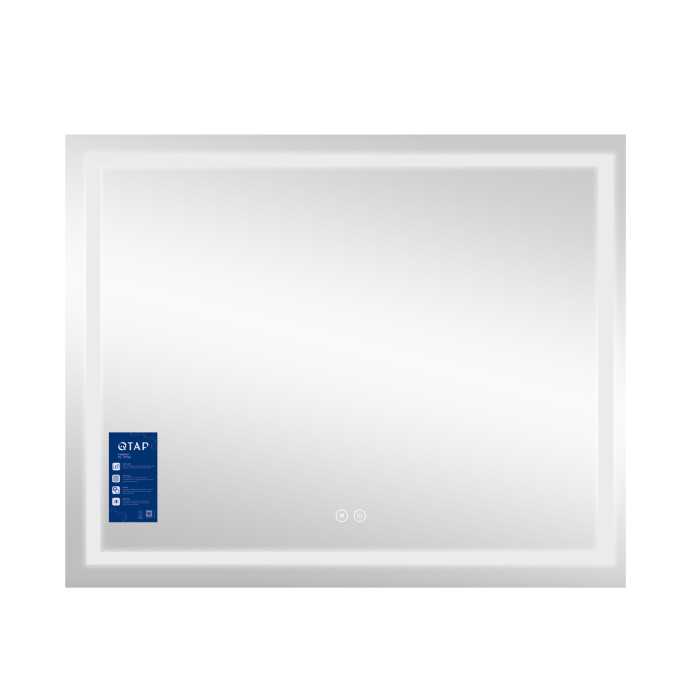 Зеркало Qtap Mideya (DC-F614) 1000х800 с LED-подсветкой Touch, с антизапотеванием, диммером QT2078F614W Зеркало Qtap Mideya (DC-F614) 1000х800 с LED-подсветкой Touch, с антизапотеванием, диммером QT2078F614W