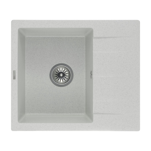 Мойка GRANADO MADRID 580x500x200 прямоугольная gris + сифон