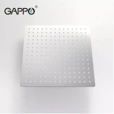 Тропічний душ GAPPO G28, 200x200 мм, нержавіюча сталь, хром
