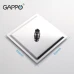 Тропічний душ GAPPO G28, 200x200 мм, нержавіюча сталь, хром