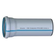 Труба СВК-Альянс ПП 110*2,2* 750 Standart синя {20}