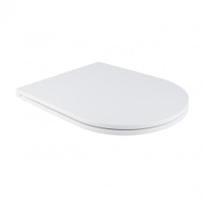 Сидіння для унітазу з мікроліфтом Slim біле Qtap Robin, Scorpio QT99HXU09W
