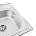 Мийка квадратна 500х500х160 декор PLATINUM