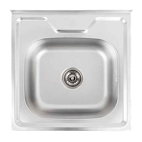 Мийка квадратна 500х500х160 декор PLATINUM