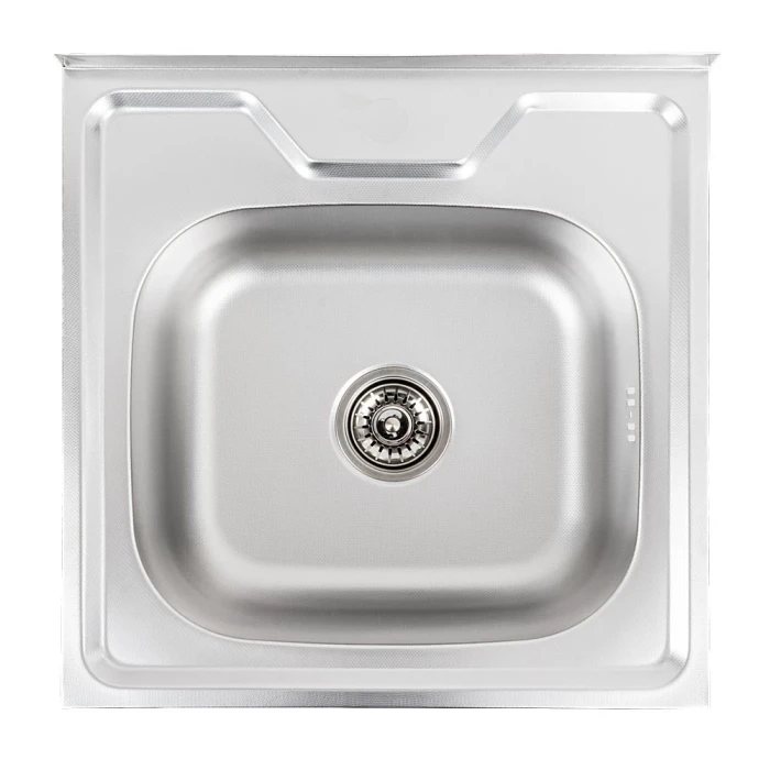 Мийка квадратна 500х500х160 декор PLATINUM