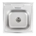 Мийка квадратна 500х500х160 декор PLATINUM