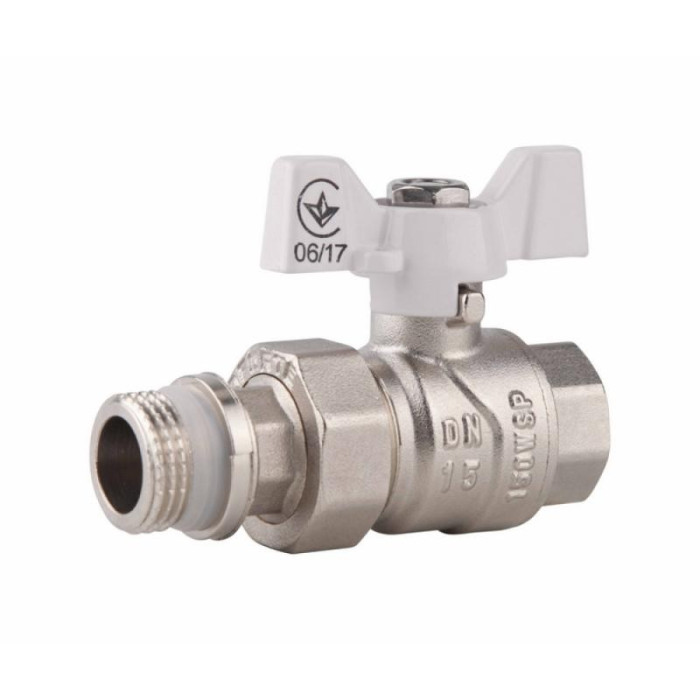 Кран с американкой     1/2"  SD Forte антипротечка