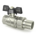 Кран з американкою 1" RAFTEC