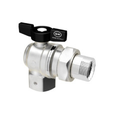 Кран с американкой угловой   1/2" PN35 Officine Rigamonti