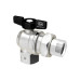 Кран с американкой угловой   1/2" PN35 Officine Rigamonti