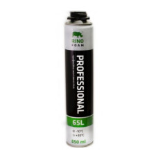 Пена монтажная PRO 850мл RINO  65L (под пистолет)