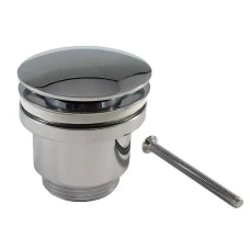 Донний клапан Frap F62, автомат, 1 1/4", хром