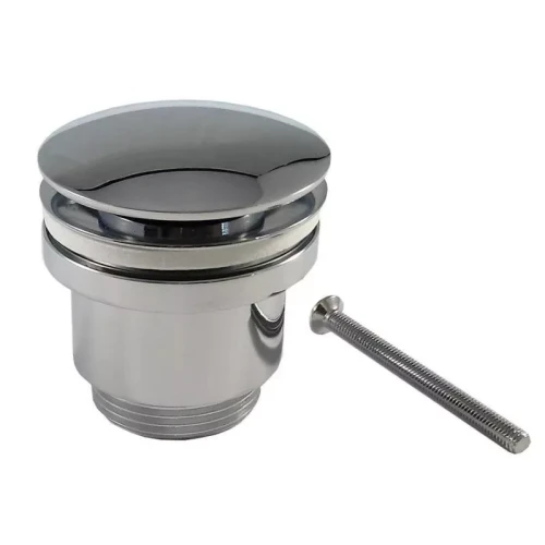 Донний клапан Frap F62, автомат, 1 1/4", хром