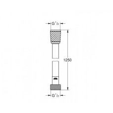 Шланг для душа GROHE RELEXA 28150002, 1250 мм