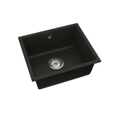 Мойка Vankor Orman  440х380х190 квадр. Black + сифон