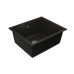 Мойка Vankor Orman 440х380х190 квадр. Black + сифон