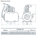 Станція  AUQB 60/24 (370Вт, 2,1куб, 40м) НАСОСЫ+