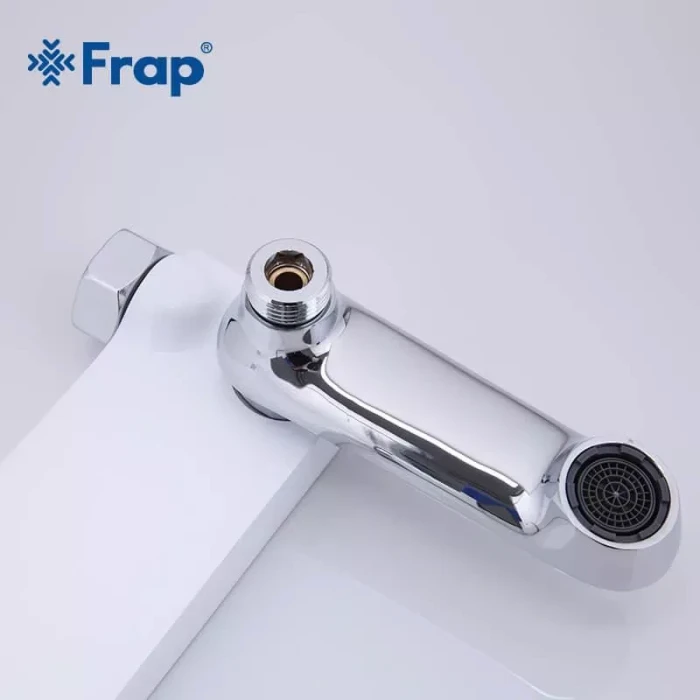 Змішувач для ванни Frap F3234, білий/хром