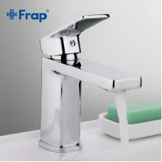 Змішувач для умивальника Frap F1046, хром