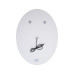 Дзеркало Qtap Mideya (DC-F801) 600х800 з LED-підсвічуванням Touch, з антизапітнінням, диммером QT2078F801W