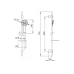 Комплект 2в1: смес.ванна к/г+душ.гарнитур IMPRESE Modus d-35 хром