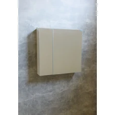 Дзеркальна шафа 60см ПАНОРАМА Barco Blanco (2дв.) прав.білий