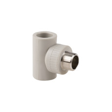 Тройник из полипропилена Thermo Alliance 25х3/4"х25 НР