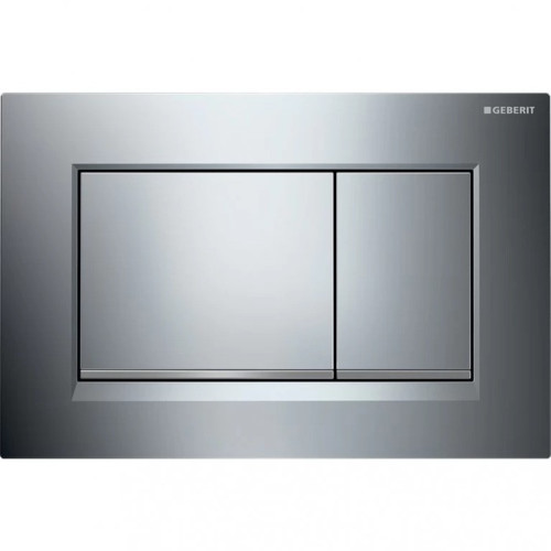 Клавіша змивна GEBERIT 115.883.KH.1 SIGMA30 подвійний змив, хром глянсовий / хром матовий / хром глянсовий
