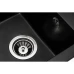 Мойка GRANADO CADIZ 410x500x200 прямоуг. black shine  + сифон