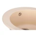Мойка GRANADO VITORIA 506x506x210 круглая ivory + сифон