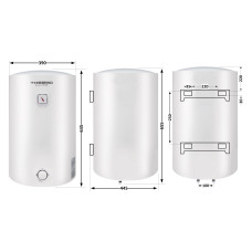 Бойлер электрический Thermo Alliance 50 л универсальный, мокрый ТЭН 1,5 кВт D50VH15Q2