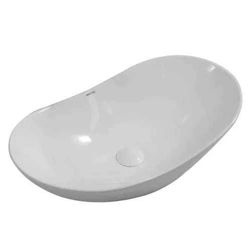 Умывальник накладной прямоугольный 620x360x160 MIXXUS PREMIUM WAVE-0105 керамический