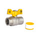 Кран шаровой SD Forte 1/2" ВР для газа (бабочка) SF602G15