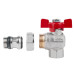 Кран шаровой Icma FAR. ROSSA 1/2" угловой №362